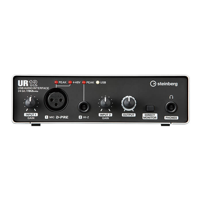 Steinberg UR12 2 x 2 USB Audio Interface - Credible Sounds