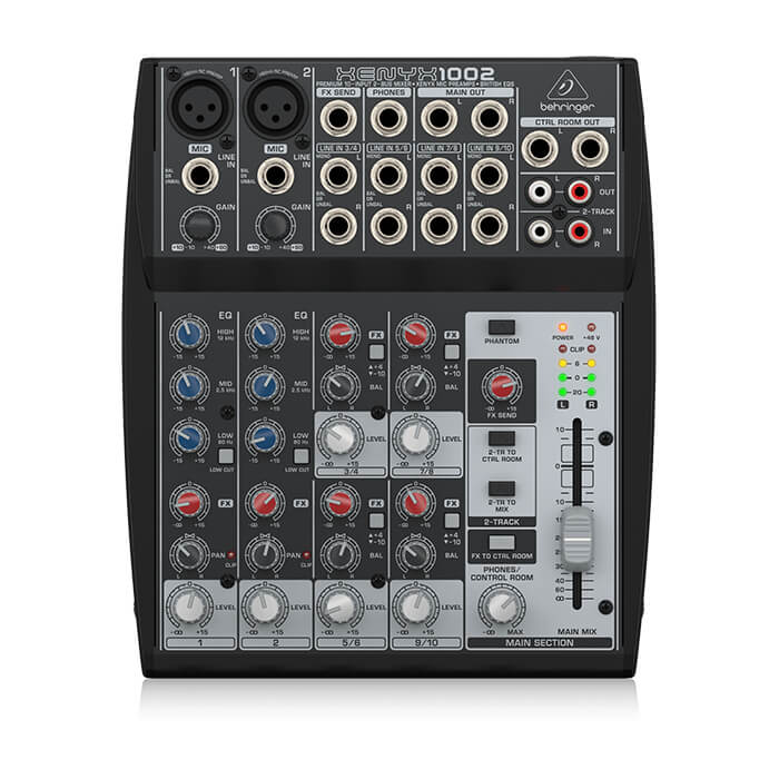 Behringer 1002 10-Input 2-Bus Mixer - Image 1