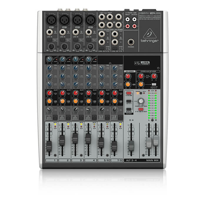 Behringer 1204USB 12-Input 2/2-Bus Mixer - Image 1