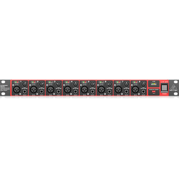 Behringer ADA8200 8 In/8 Out ADAT Audio Interface - Image 1
