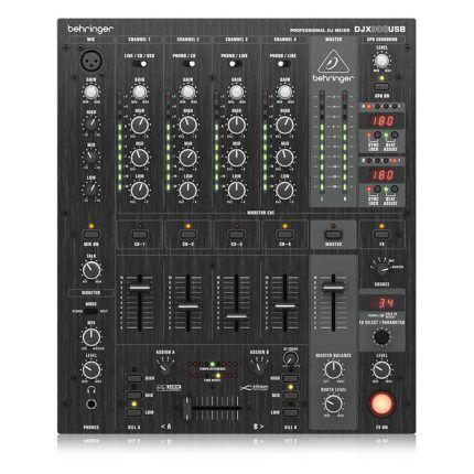 Behringer NOX101 DJミキサー Behringer Pro Mixer NOX101 DJ Mixer | Music & Arts