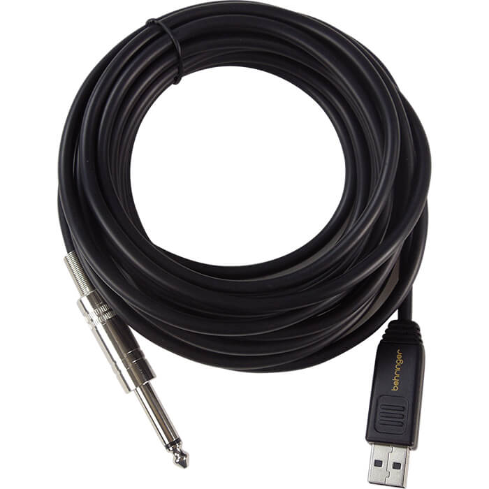 Behringer GUITAR 2 USB Guitar to USB Interface Cable - Image 1