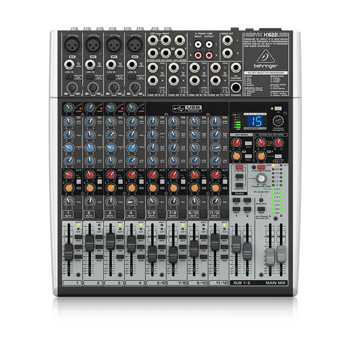 Behringer X1622USB Premium 16-Input 2/2-Bus Mixer with XENYX - Image 1