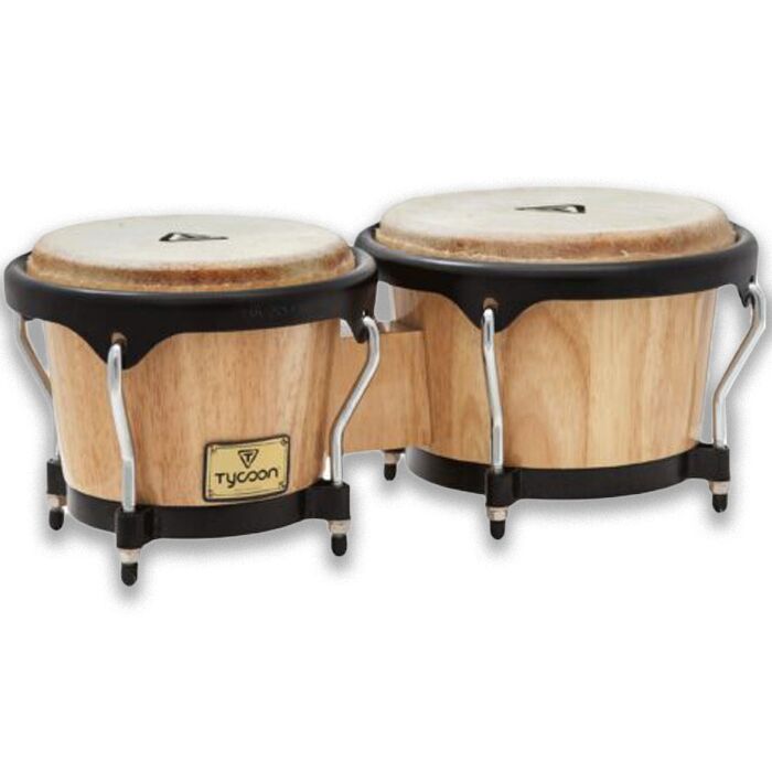 Tycoon TB-80 B N Artist Series Natural Bongos - Image 1