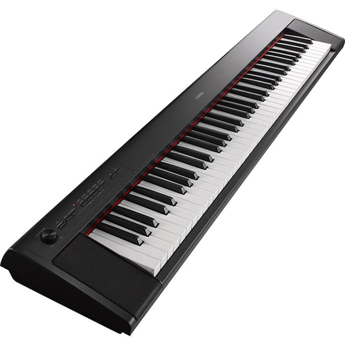 NP-32 black front Yamaha Piaggero NP-32 Piano-style, 76-Key Keyboard - Image 1