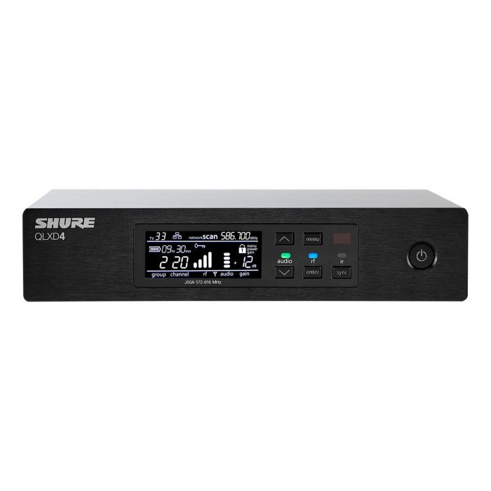 Shure QLXD4 Digital Wireless Receiver - Image 1