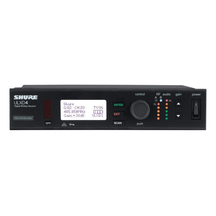 Shure ULXD4 Digital Wireless Receiver - Image 1