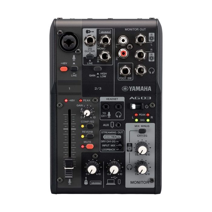 Yamaha AG03MK2 Live Streaming Mixer - Image 1
