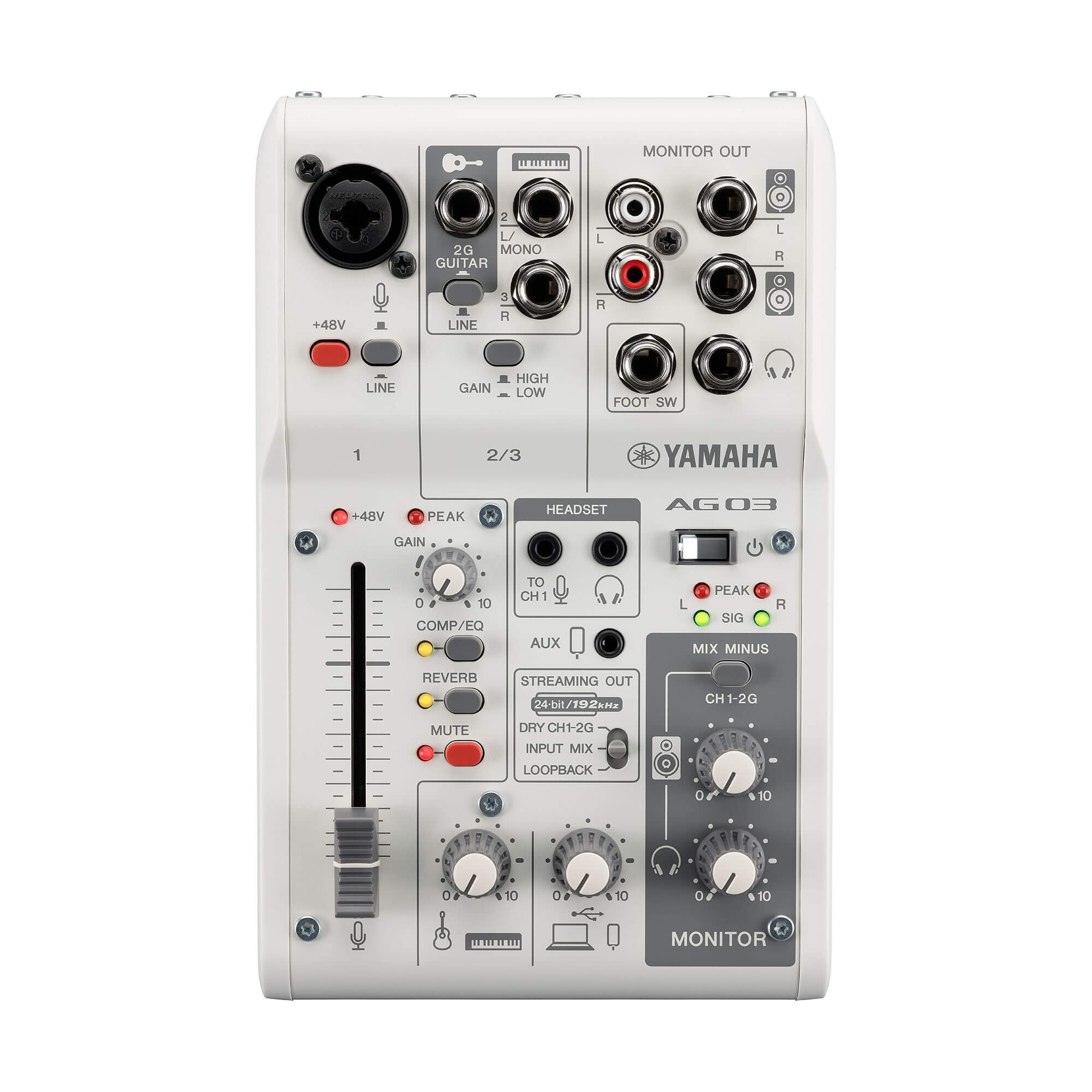 Yamaha AG03MK2 Live Streaming Mixer - Image 2
