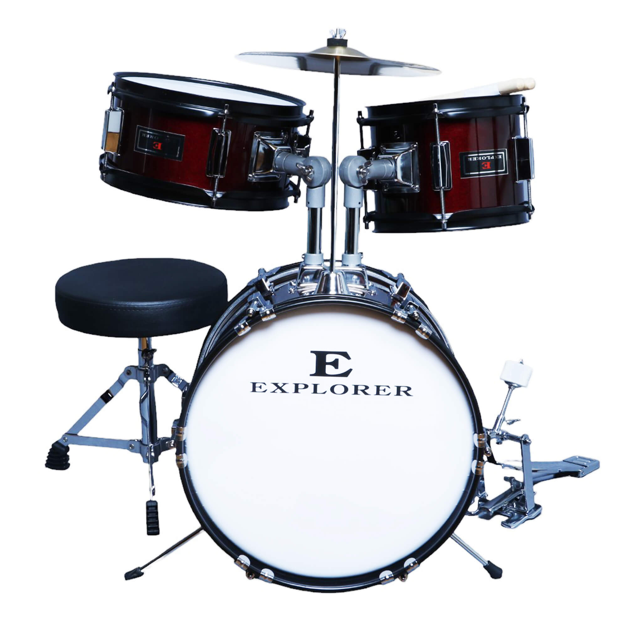 Explorer JBJ 1043 3pc Junior Drum Kit