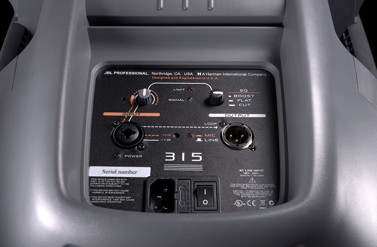 JBL EON 315 Portable Bi-amplified 15" Speaker - Image 3