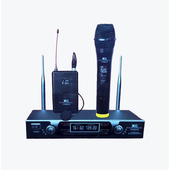 Explorer EXM220HT Wireless Microphones - Image 1