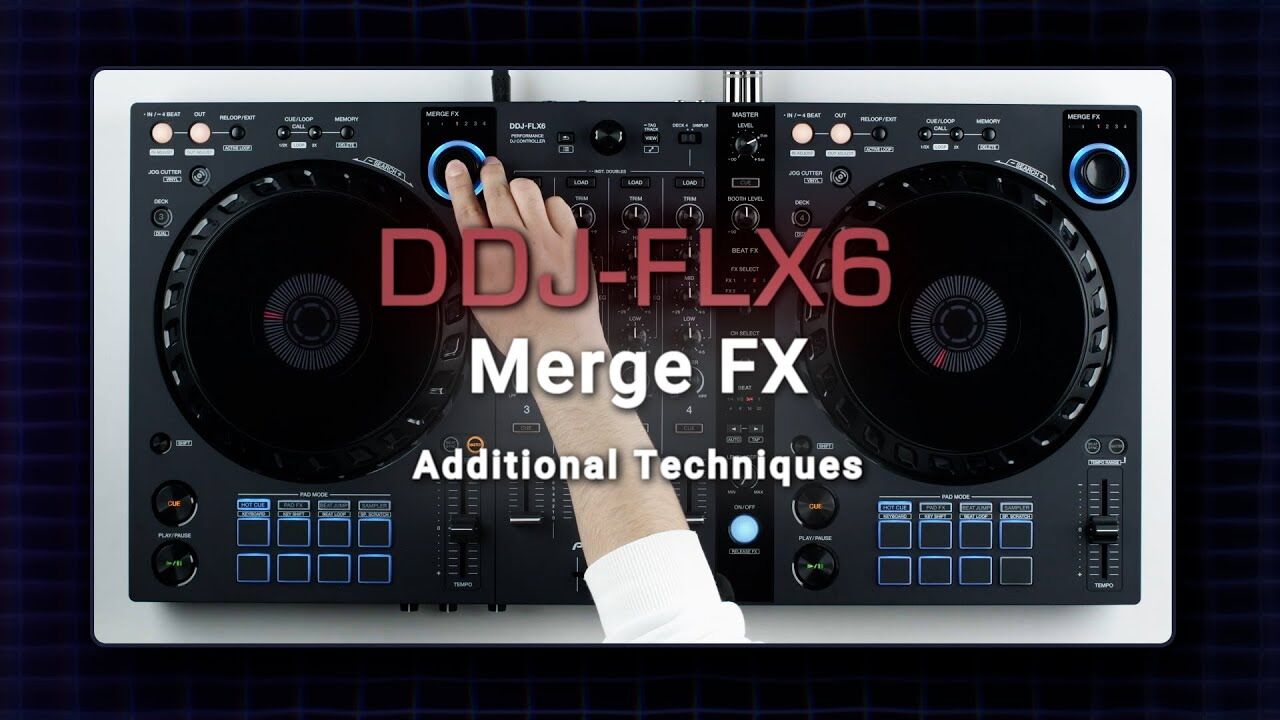 DJ機材 Pioneer DJ DDJ-FLX6-GT DDJ-FLX6-GT - 4-channel DJ controller for multiple DJ applications